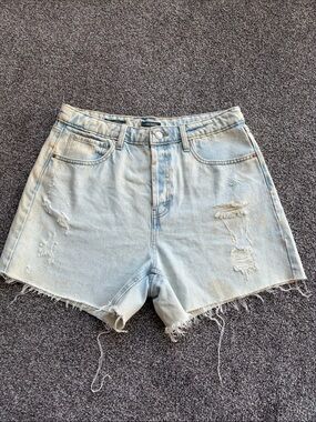wild fable Light Wash Distressed Denim Shorts